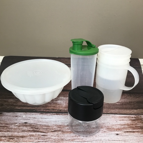 Tupperware Jello Mold Set, Measure Cups, water bottle containers - Picture 1 of 16